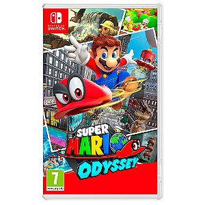 Super Mario Odyssey - Switch - Mídia Física