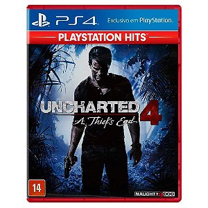 Uncharted 4 A Thiefs End - PS4 - Mídia Física