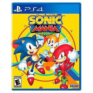 Sonic Mania Plus - PS4 - Mídia Física
