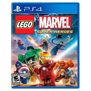 Lego Marvel Super Heroes - PS4 - Mídia Física