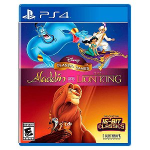Disney Classic Games: Aladdin e O Rei Leão - PS4