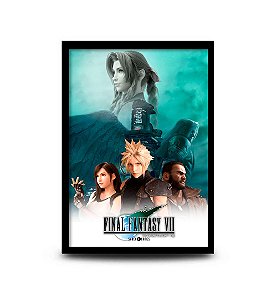 Quadro Final Fantasy VII Remake - 32,5 x 43cm