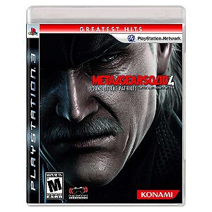 Metal Gear Solid 4 (Usado) - PS3 - Mídia Física