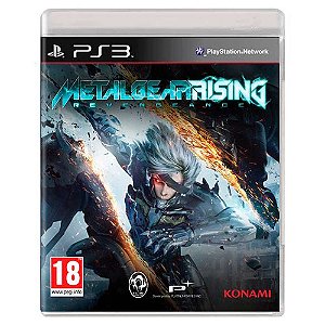 Metal Gear Rising: Revengeance (Usado) - PS3 - Mídia Física