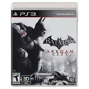 Batman: Arkham City (Usado) - PS3 - Mídia Física
