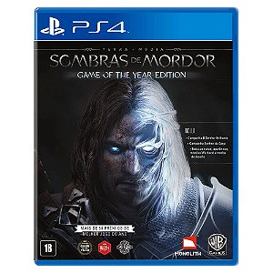 Terra Média: Sombras de Mordor - Edição Jogo do Ano  (Usado) - PS4 - Mídia Física