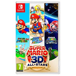 Super Mario 3D All-Stars - Switch - Mídia Física