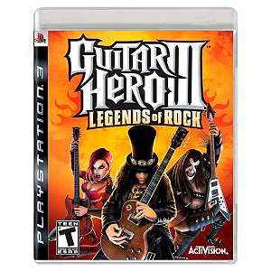 Guitar Hero III: Legends of Rock (Usado) - PS3