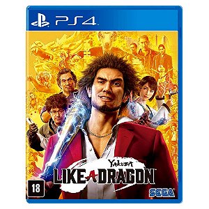 Yakuza: Like a Dragon - PS4 - Mídia Física