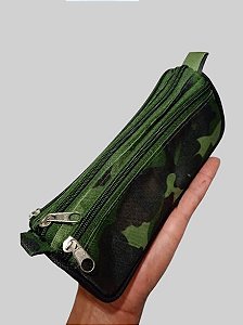 ESTOJO  CAMUFLADO VERDE- AMAMOS A VIDA REAL