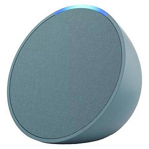 Echo Pop Smart Speaker Amazon Cor Verde Azul