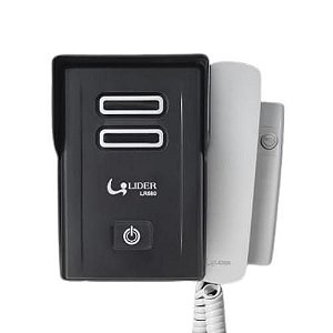 Interfone Lider 580 Smart Porteiro Touch Alimentação Touch