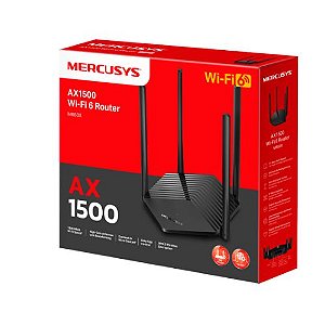 Mercusys - Roteador Wi-Fi 6 Gigabit AX1500 - MR60X