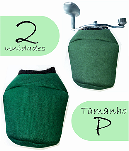 Capa para Carretilha Tam. P cor VERDE PERFIL BAIXO - 2 UNIDADES