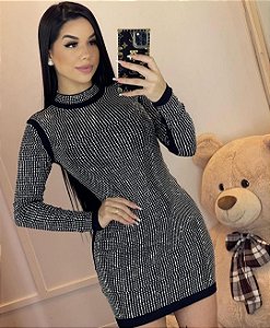 Vestido pedraria Lucy