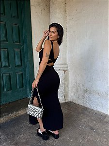 Vestido Canelado Minerva