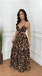Vestido Nicolly Animal print