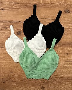 Cropped tricô Meggy