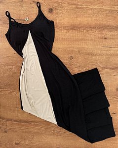 Vestido Bicolor Nicole
