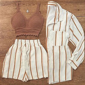 Conjunto listrado Vitória