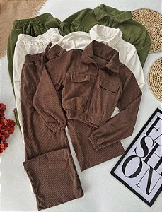 Conjunto Veludo Ariel