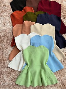 Blusa modal Peplum