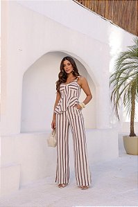 Conjunto listrado Nilma