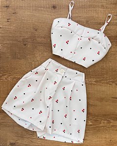 Conjunto cereja off