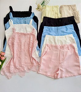 Conjunto Renda Pérola