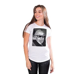 T-Shirt Einstein Zueiro - Feminina