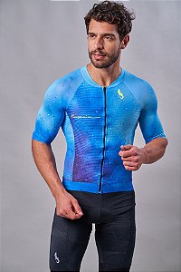 Camisa De Ciclismo Masculina Ocean