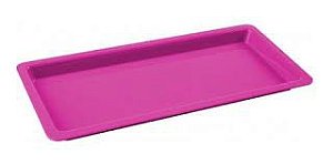 Bandeja Plast. Autoclavavel Roxo Tiffany Tam.M 23,7x13,8x1,4cmNova Ogp