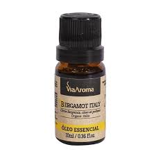 Oleo Essencial Bergamot Italy 10ml Via Aroma st