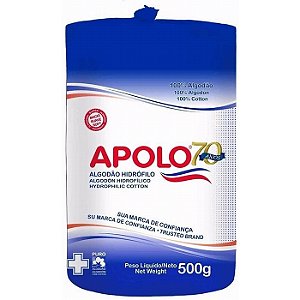 Algodao Hidrofilo 500gr Apolo
