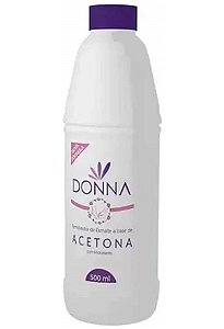 Removedor a Base Acetona 500ML Donna Ideal st