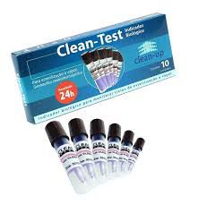 Indicador Biologico Clean Test 24 Hs Vapor c/10 Ampolas