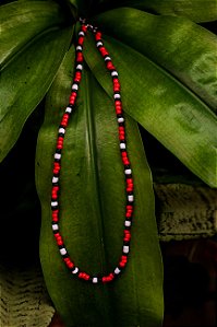 COLAR FORTE FEITO COBRA CORAL