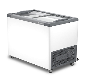 Freezer Expositor Horizontal para Sorvetes e Congelados 292L NF30 Supra Metalfrio.