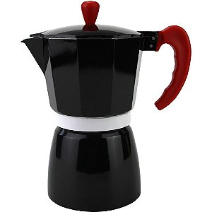 Cafeteira Italiana Aluminio Preto 9 Xicaras CK1639 Clink