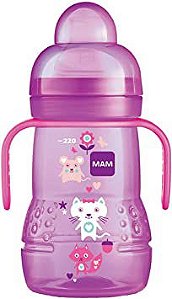 COPO MAM TRAINER NIGHT 220ML - ROSA