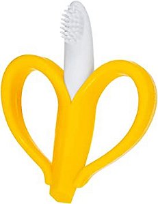 MASSAGEADOR DE GENGIVA BANANA CERDAS LONGAS