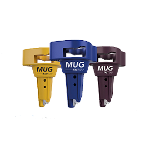 MUG Fastcap - Bico Leque Magno Ultra Grossa com Capa e Indução de Ar 110º  - Magnojet (Cartela com 10 unidades)