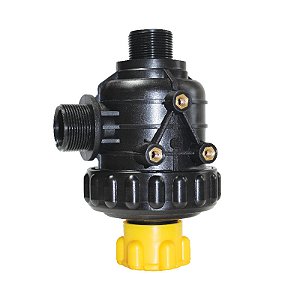 Filtro de Sucção 120L com Válvula e Saída Rosca M 11/4" Malha 30