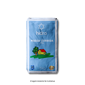 Massa Corrida PVA 15kg Hidra