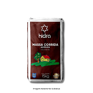 Massa Corrida Acrílica 15 kg Hidra