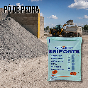 Pó de Pedra 20 kg Briforte