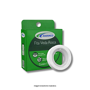 Fita Veda Rosca 18 mm 10 m Amanco