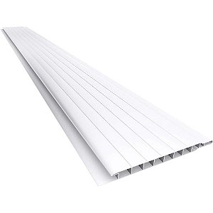 Forro PVC ALLAS 7x200mm Branco com 4 metros