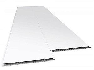 Forro PVC ALLAS 8x250mm junta seca Branco com 6 metros
