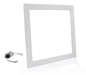 Plafon LED Quadrado Embutir Branca 18W Empalux